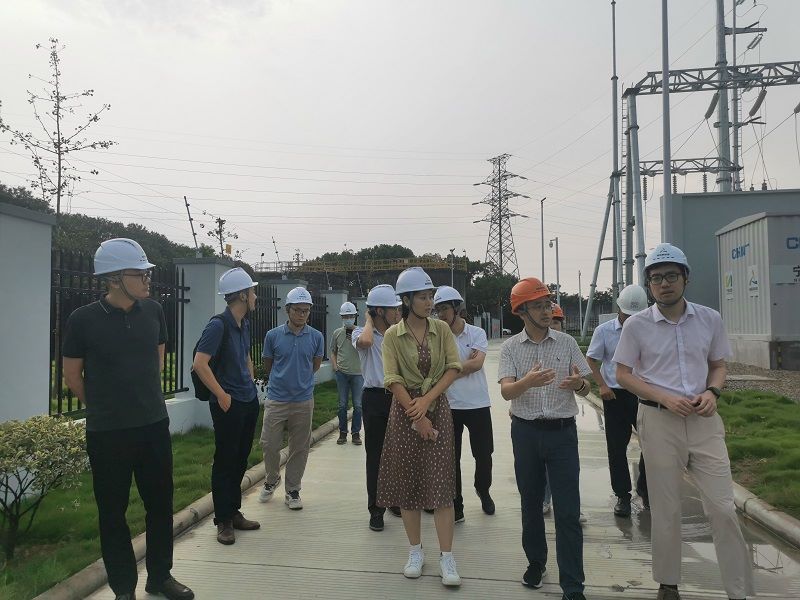 浙江省能源局專家組一行赴朗辰新能源調研儲能項目